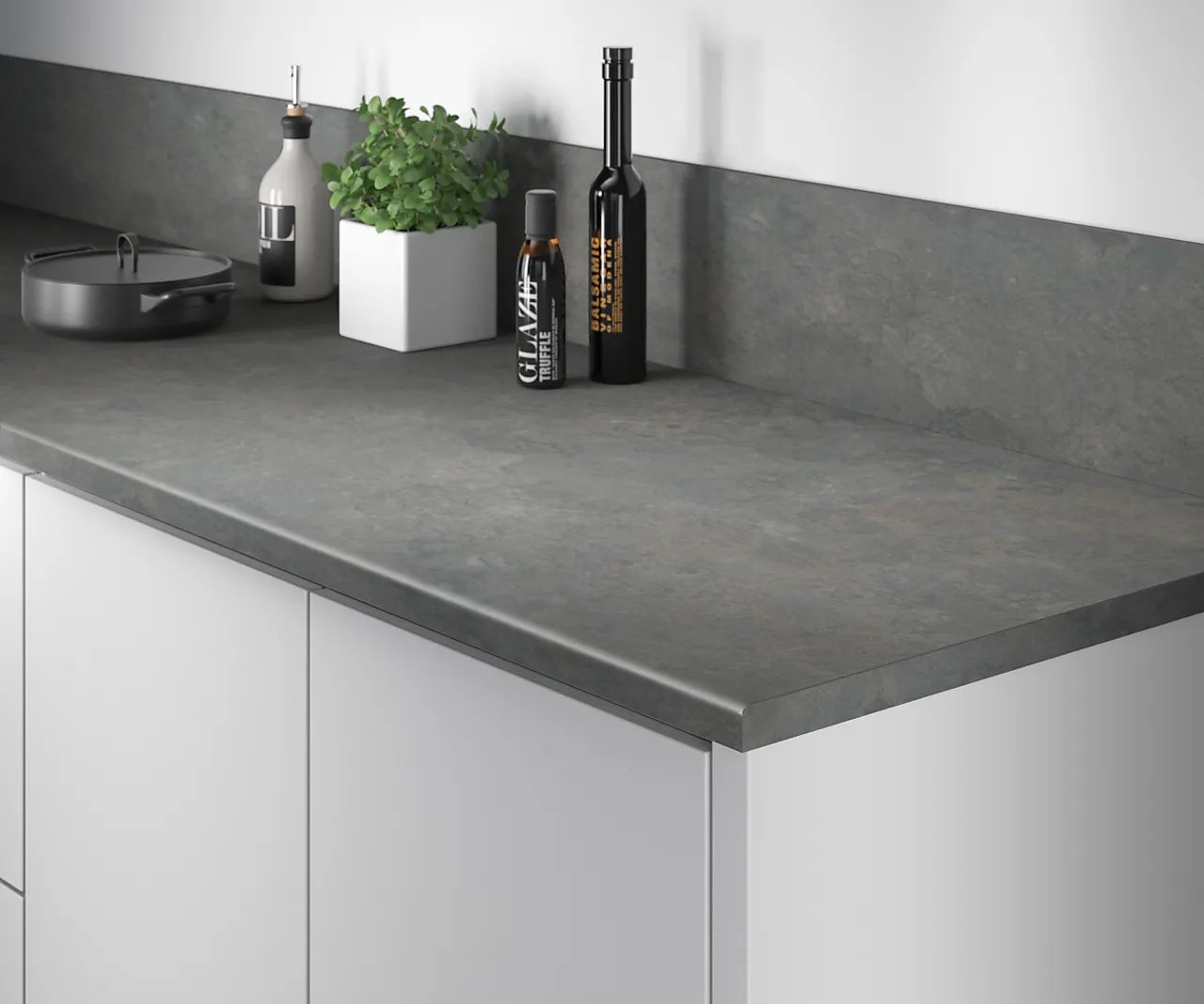 Benkeplate laminat postform cement rust null - null - 2 - Miniatyr