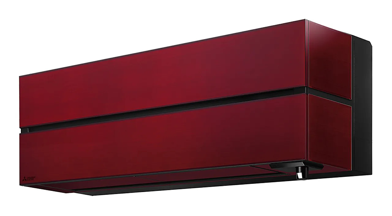 Mitsubishi KAITEKI varmepumpe rubinrød 6600 Mitsubishi KAITEKI varmepumpe rubinrød 6600