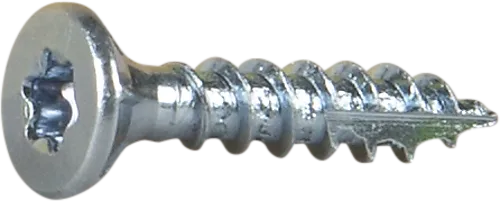 Treskrue Essdrive senkhode blankforsinket 3x20 mm 20 stk