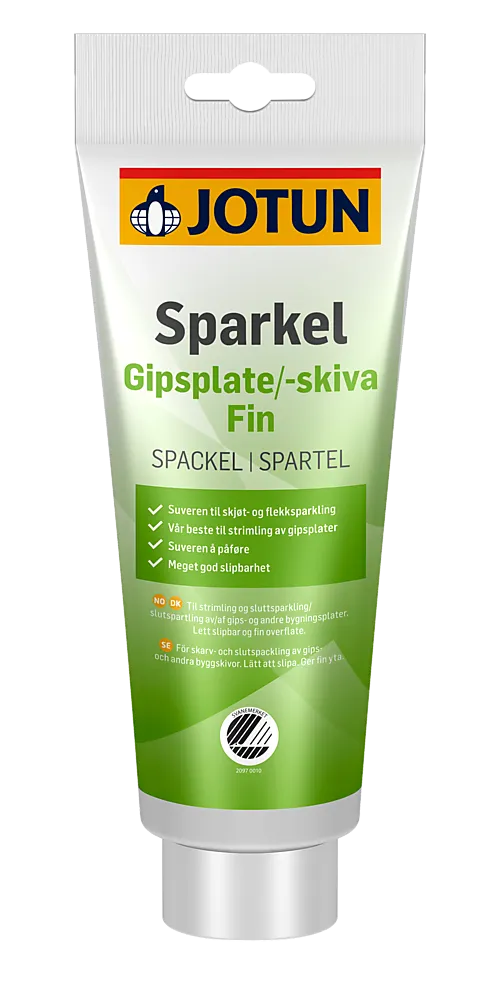 Sparkel gipsplate fin 0,4 liter