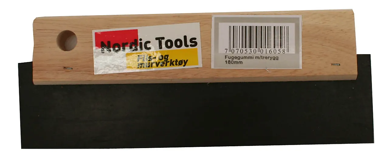 Fugegummi m/ trerygg 180 mm
