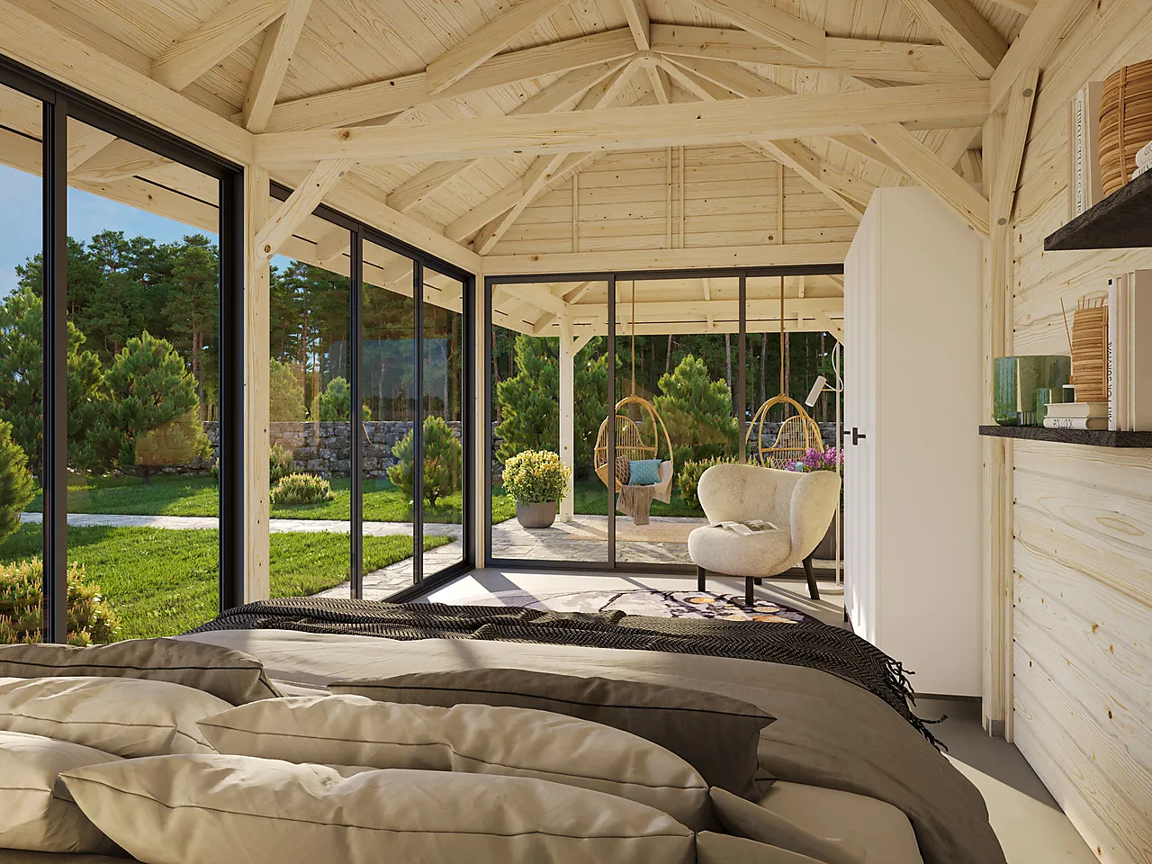 Hagestue Bianca 217 slide 24,9 m2 null - null - 3 - Miniatyr