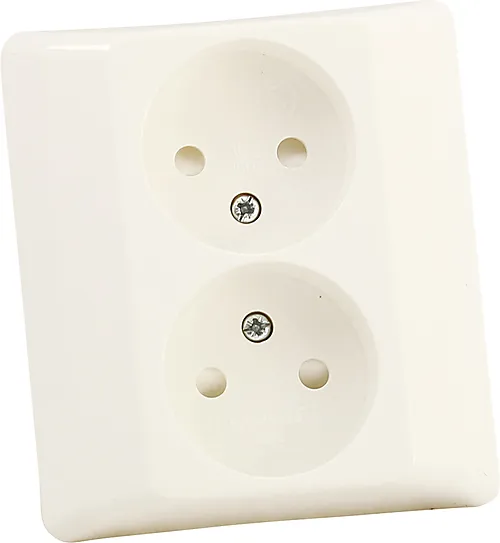 Stikkontakt 2-V ujordet