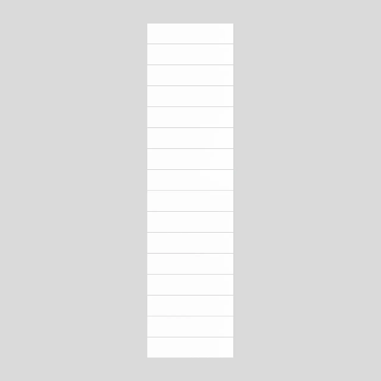 Fibo baderomsplate HG Denver White