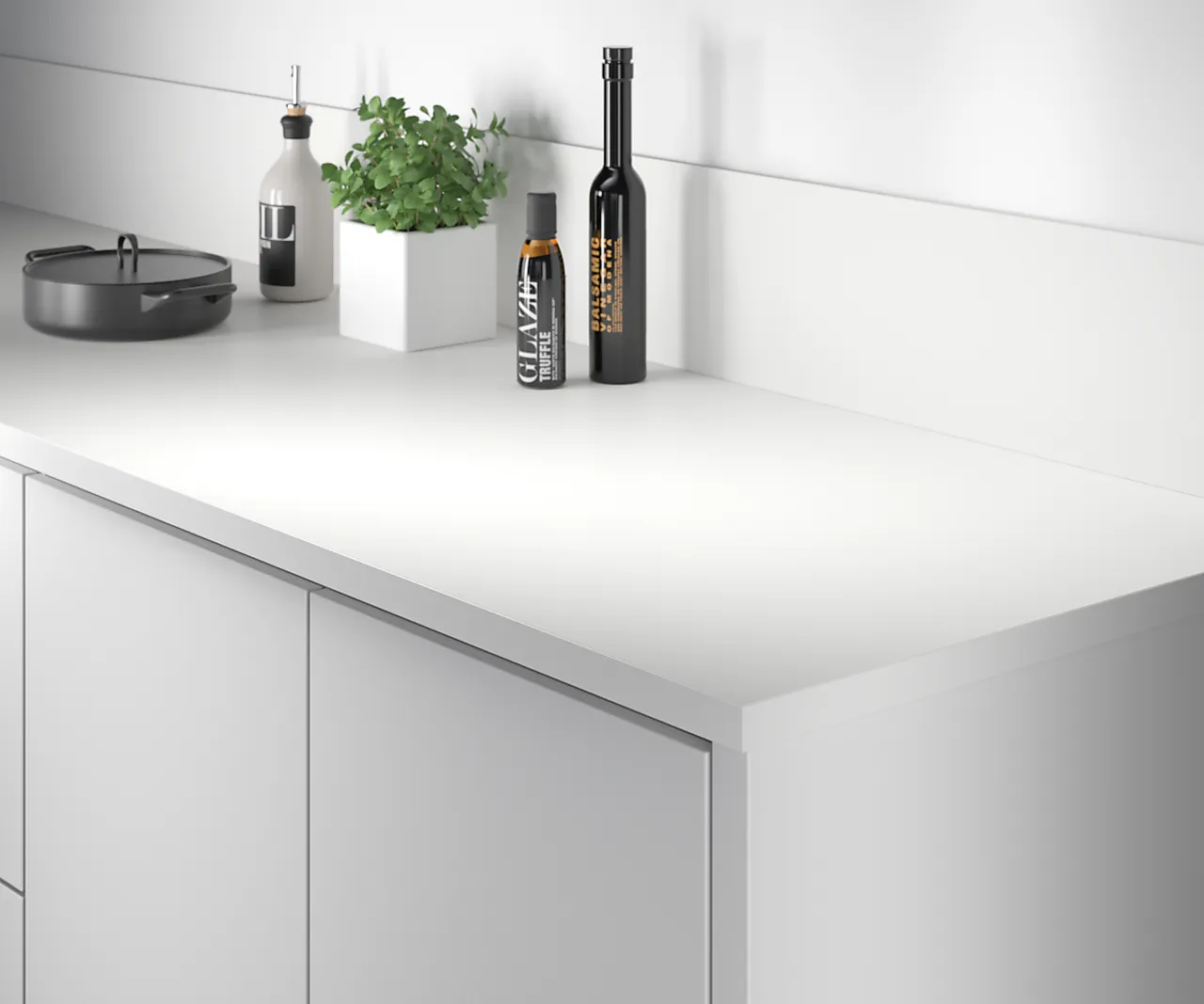 Benkeplate ABS 29x3020x610 mm basic white null - null - 2 - Miniatyr