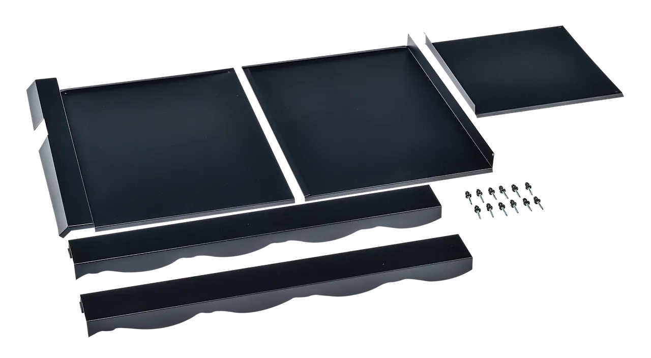 Powertekk kilrenne skuff høyre/venstre sort Powertekk kilrenne skuff høyre/venstre sort