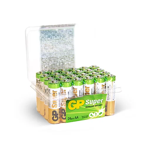 GP batteri LR06 AA super alkalisk 24 stk