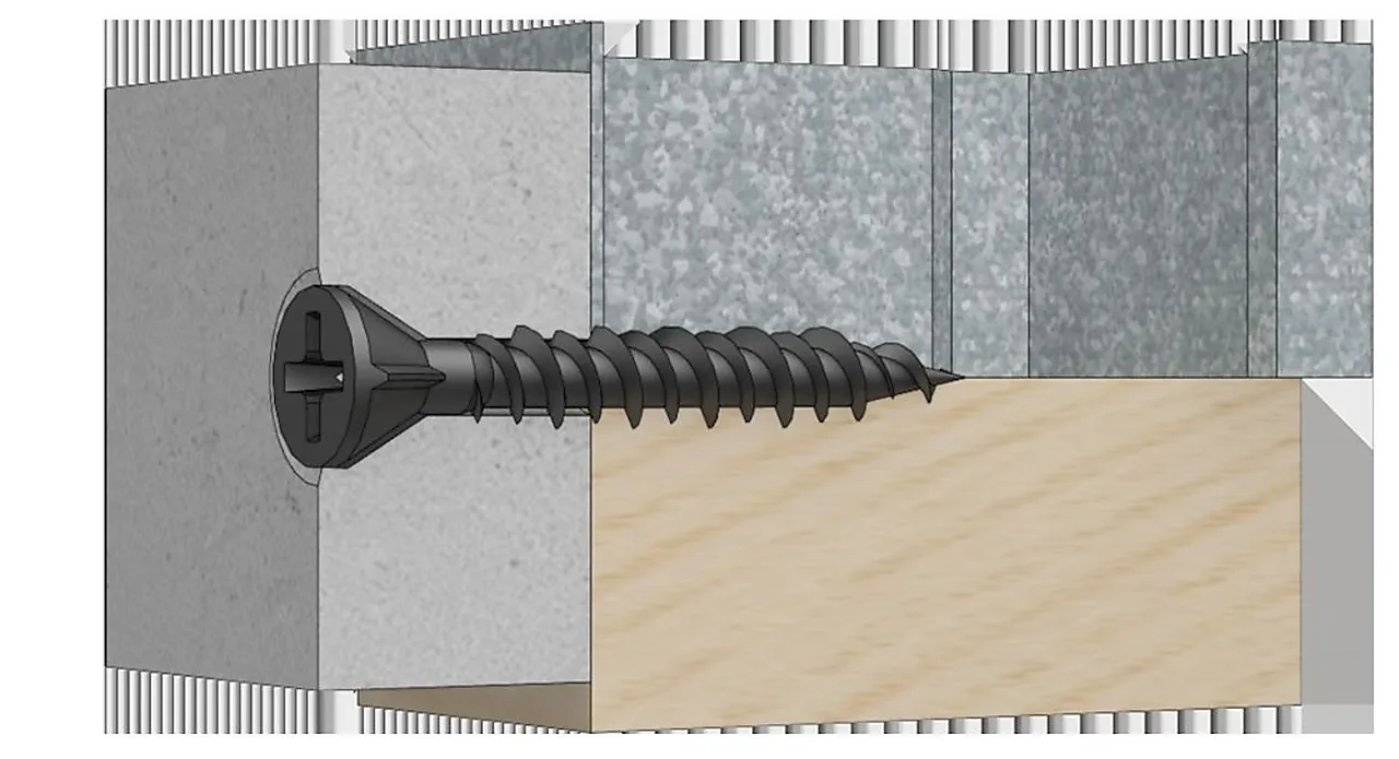Sponskrue bånd elforsinket 12MY 4,2x55 mm 1000 stk null - null - 2 - Miniatyr