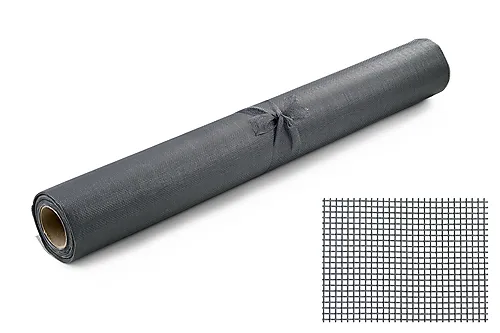 Insektsnett glassfiber 600 mmx10 meter grå