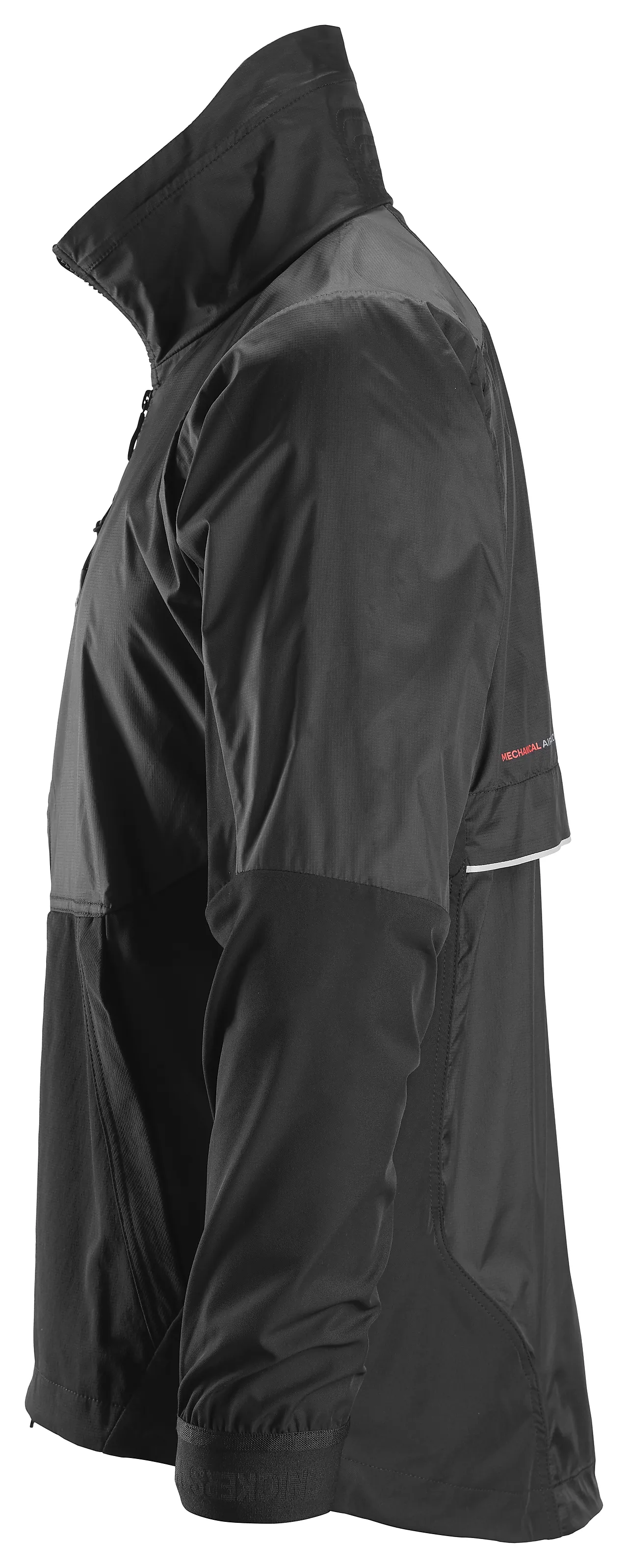 Vindjakke hybrid sort S null - S - 3 - Miniatyr