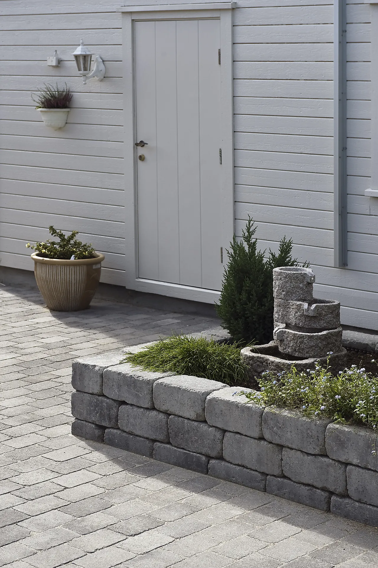 Støttemur ende Rådhus gråmix null - null - 3 - Miniatyr