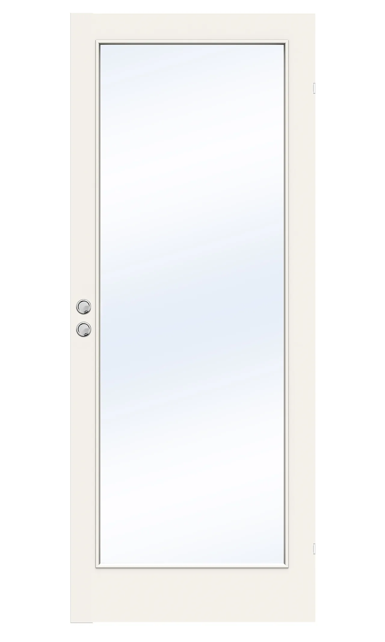 Dørbl sd easy gw1 9x21 hvit skyvedørblad 4mm herdet glass Dørbl sd easy gw1 9x21 hvit skyvedørblad 4mm herdet glass