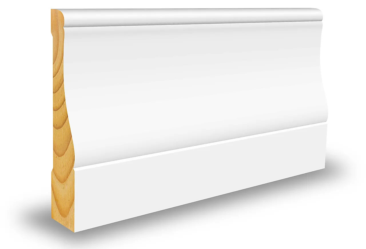 Gulvlist furu profilert CW 265 15X058X4400mm NCS S0502Y Gulvlist furu profilert CW 265 15X058X4400mm NCS S0502Y