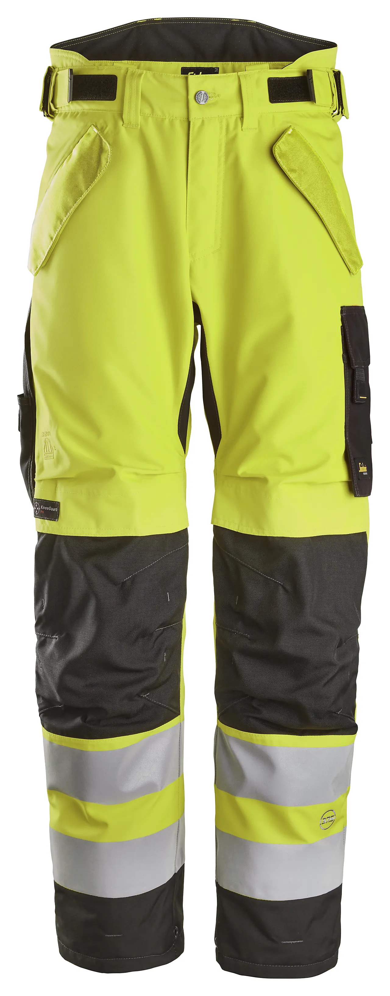 Vinterbukse 6630 kl2 gul xl snickers workwear null - XL - 2 - Miniatyr
