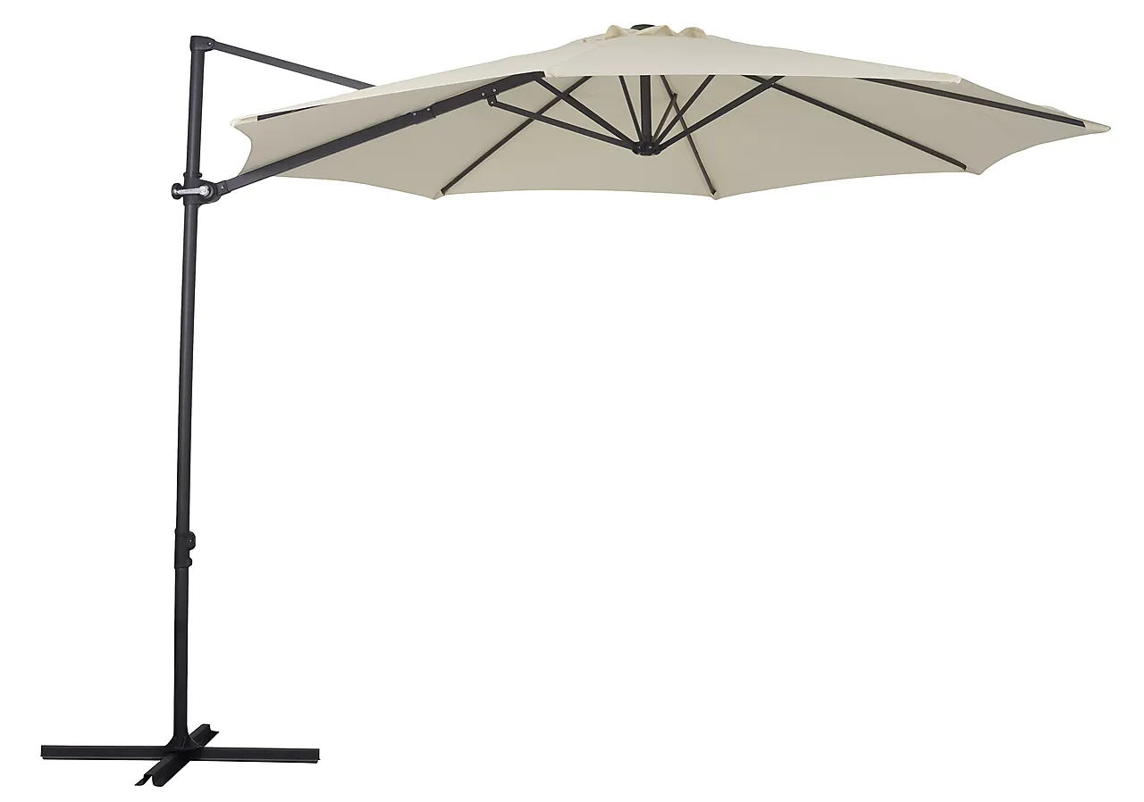 Hengeparasoll offwhite Ø3 meter