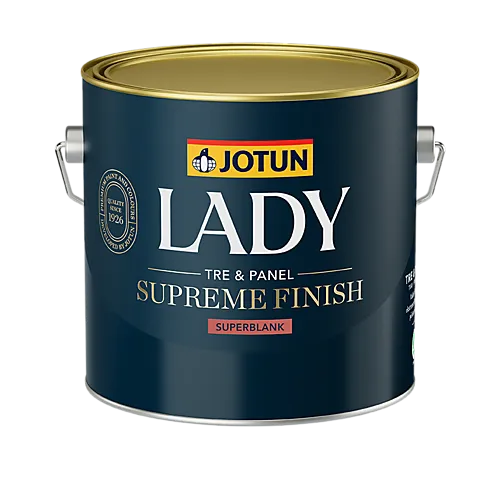 Lady Supreme Finish 80 hvit base 2,7 liter superblank