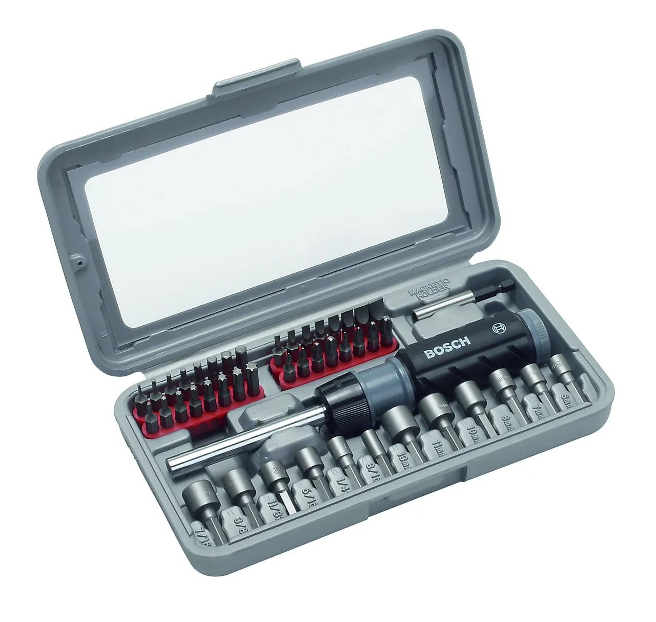 Bitssett i koffert 46 deler Bitssett i koffert 46 deler