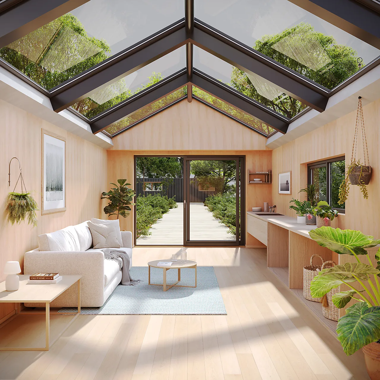 Fibo kryssfiner lakkert bjørk panel 10x620x3020 mm null - null - 2 - Miniatyr