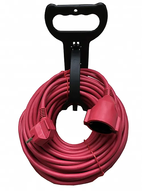 Skjøteledning plast 25 m x 1,5 mm