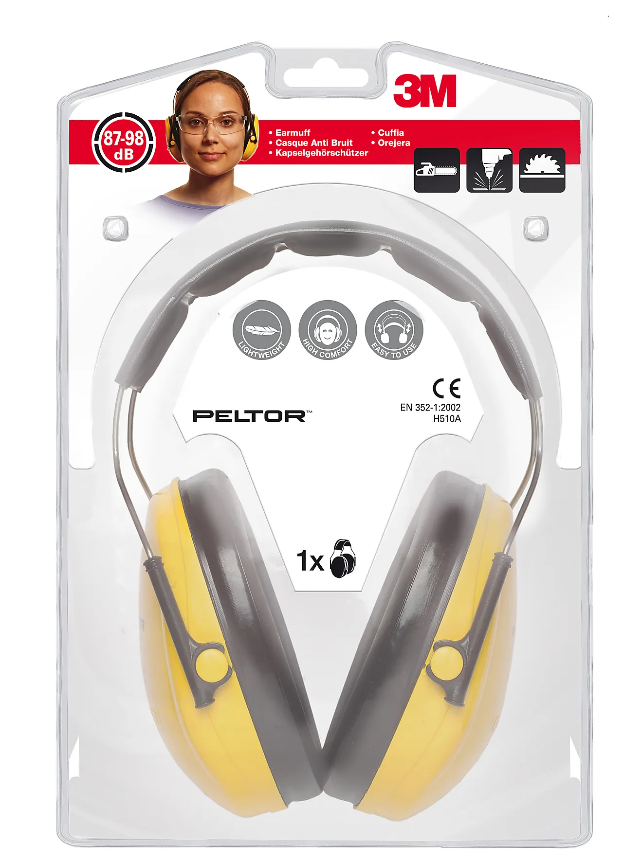 Peltor øreklokke H510AC Peltor øreklokke H510AC