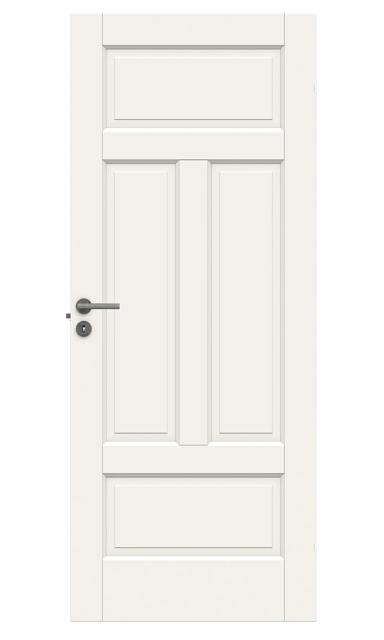 Dørbl craft 04n 8x21 hvit malt klassisk fyllingsdør null - null - 2 - Miniatyr