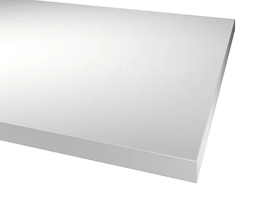 Benkeplate basic white610 rk-l