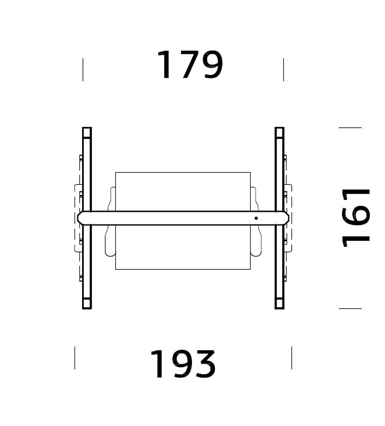 Palmako benkhuske Sigrid trykkimpregnert tre null - null - 2 - Miniatyr