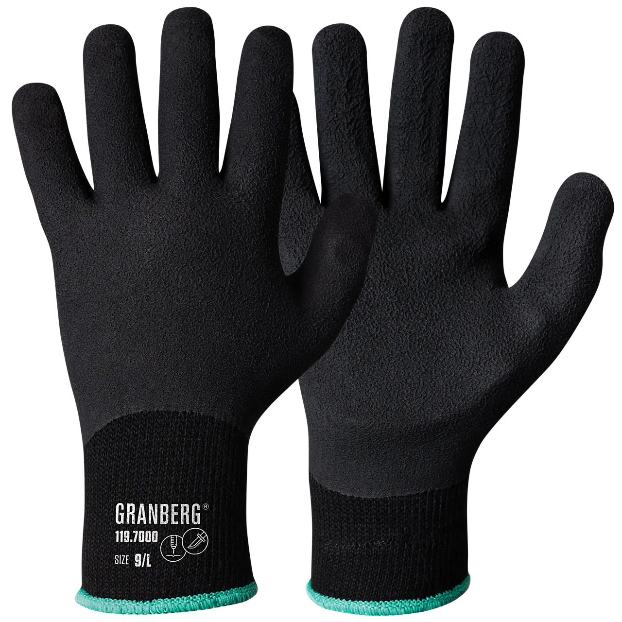 Hanske nålestikk latex 10 granberg - 119.7000-10 Hanske nålestikk latex 10 granberg - 119.7000-10