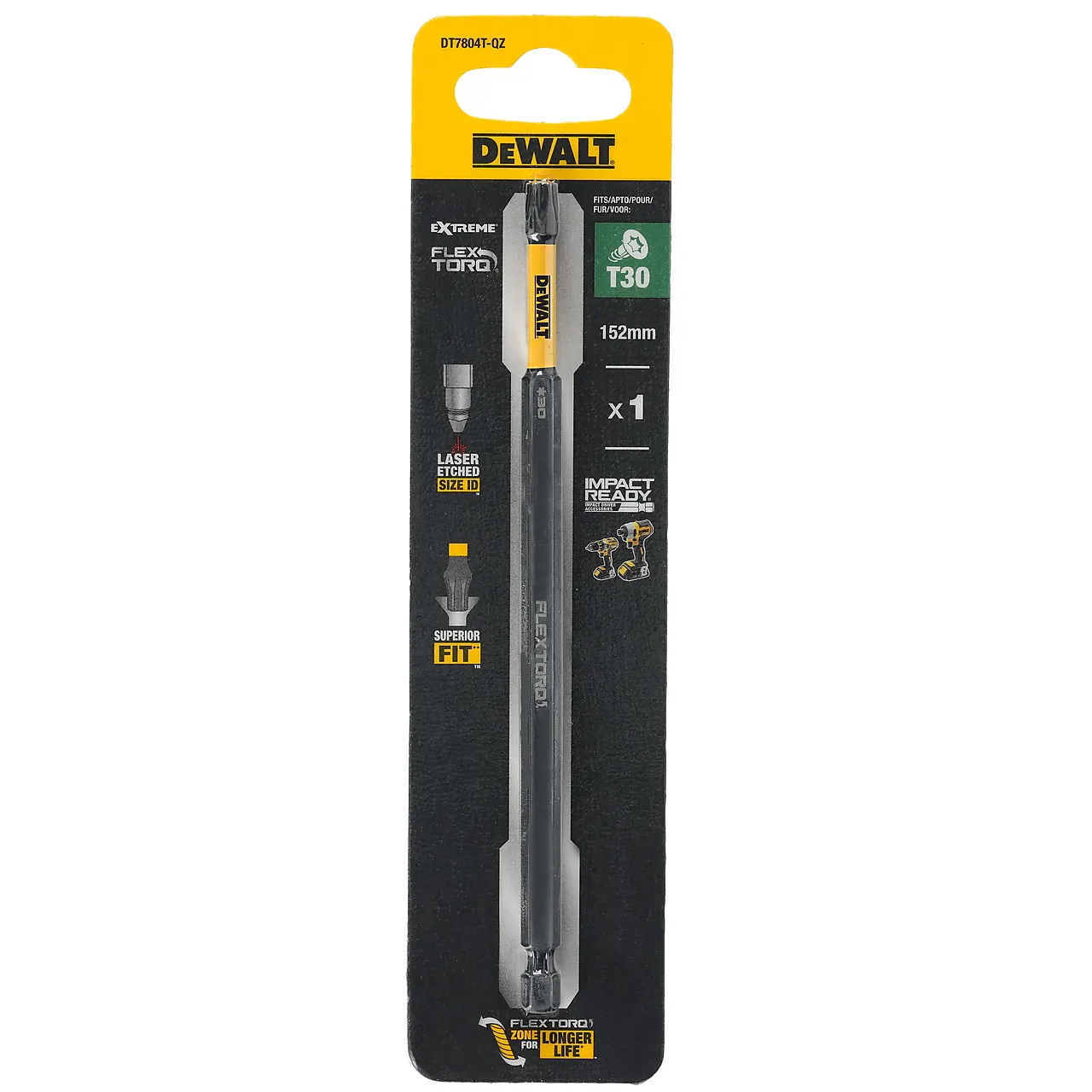 Bits Torq 152 mm T30 null - T30 - 2 - Miniatyr