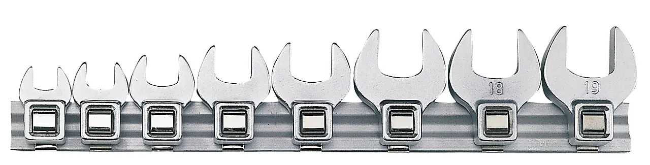 Klonøkkelsett m3808mm 8 deler