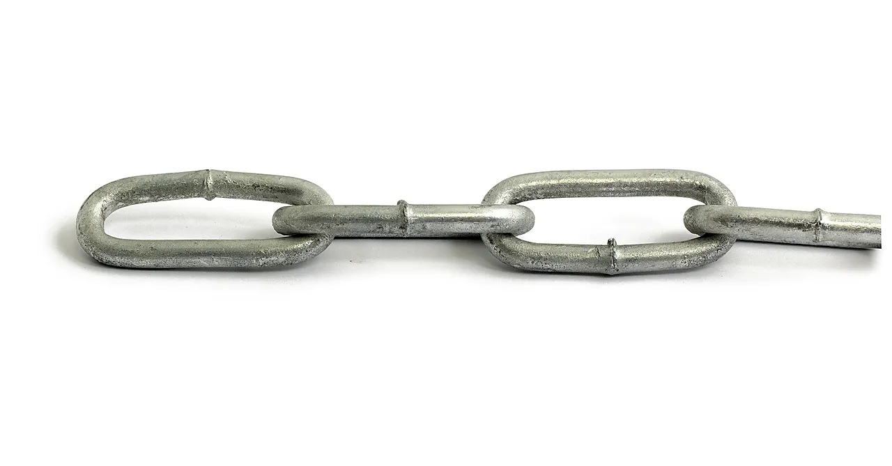 Kjetting 4 mm lang lenke 5 m