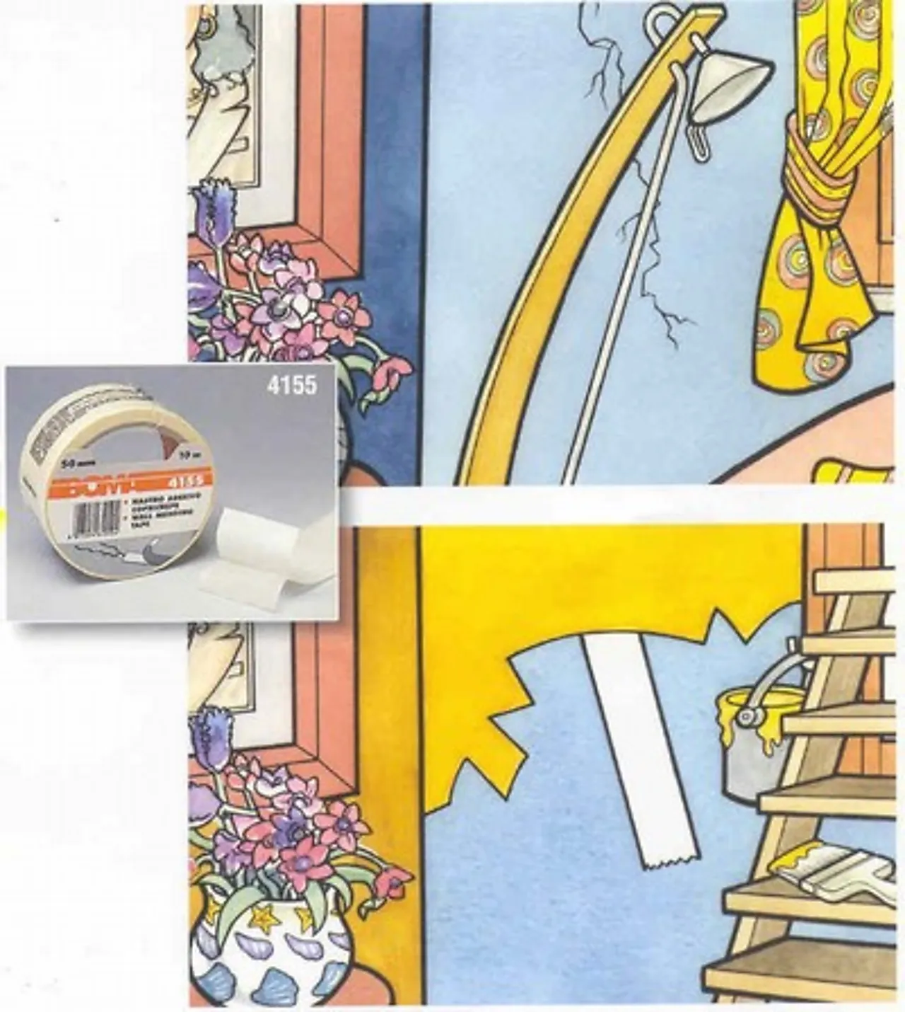 Reparasjonstape til vegg og tak quick fix av sprekker null - 10 - 2 - Miniatyr