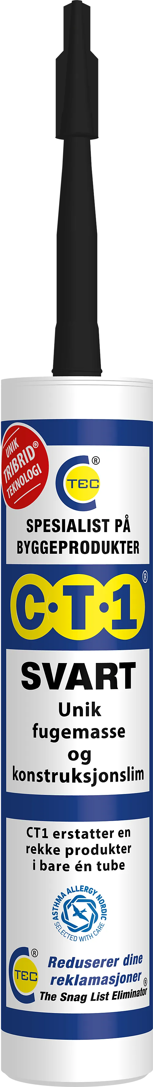 CT1 Fugemasse svart
