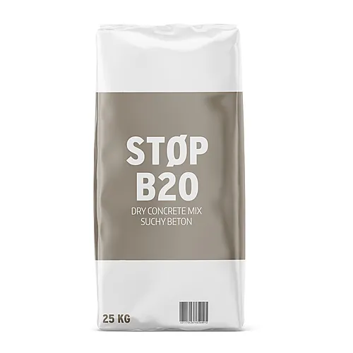 Tørrbetong B20 25 kg