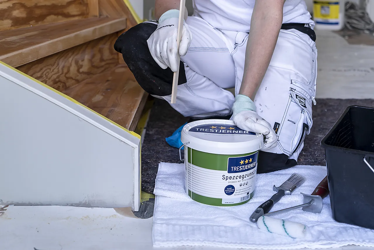 Trestjerner sperregrunning 2,7 liter Trestjerner sperregrunning 2,7 liter