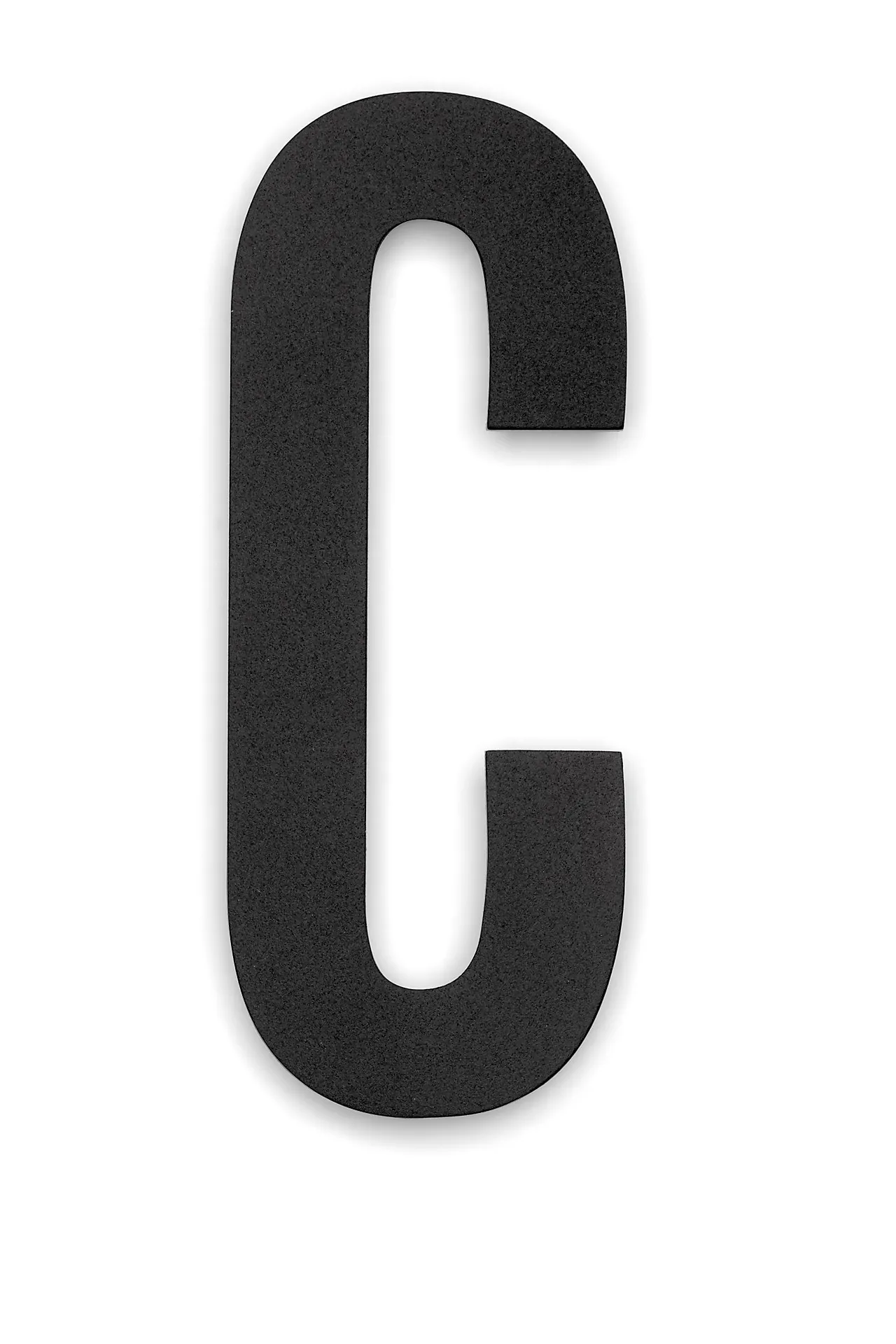 Bokstav Work svart C Bokstav Work svart C