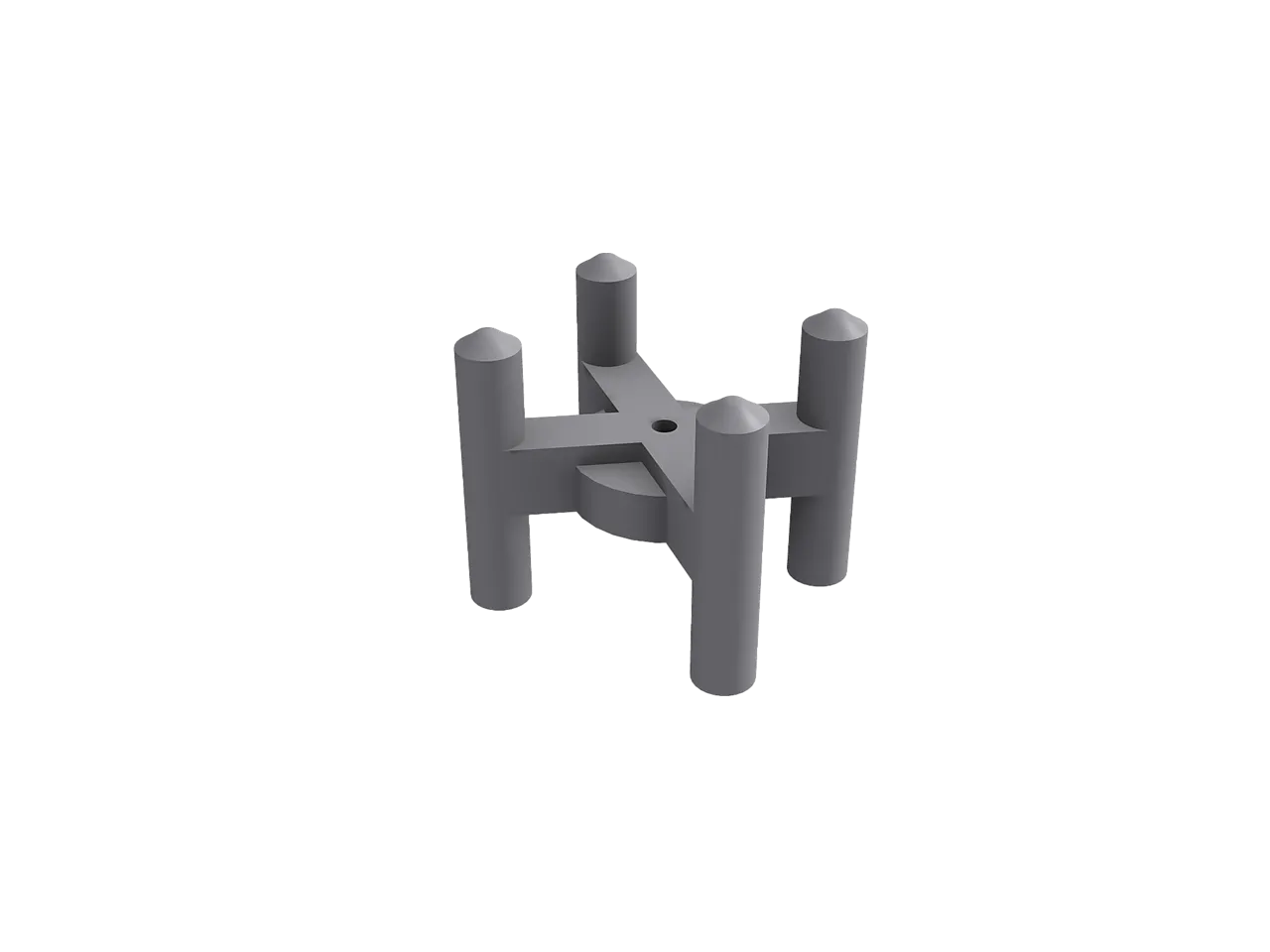 Armeringsstol for hardt underlag 16 mm