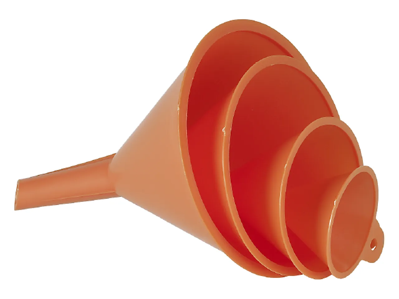 Plasttrakt 50/75/100/120mm pressol sett a 4stk