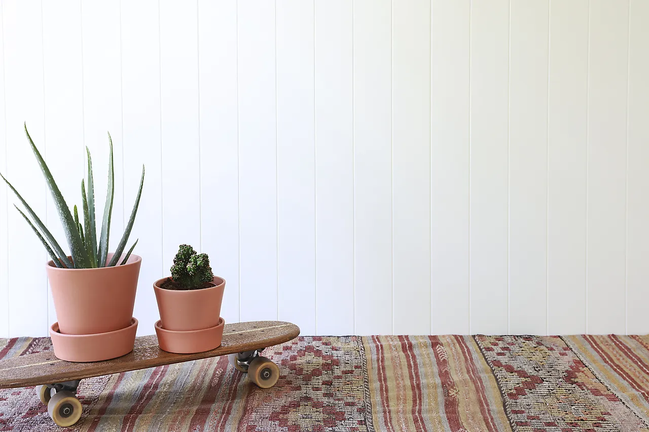 Veggplate trefiber hvit 11x620x2390 mm null - null - 3 - Miniatyr