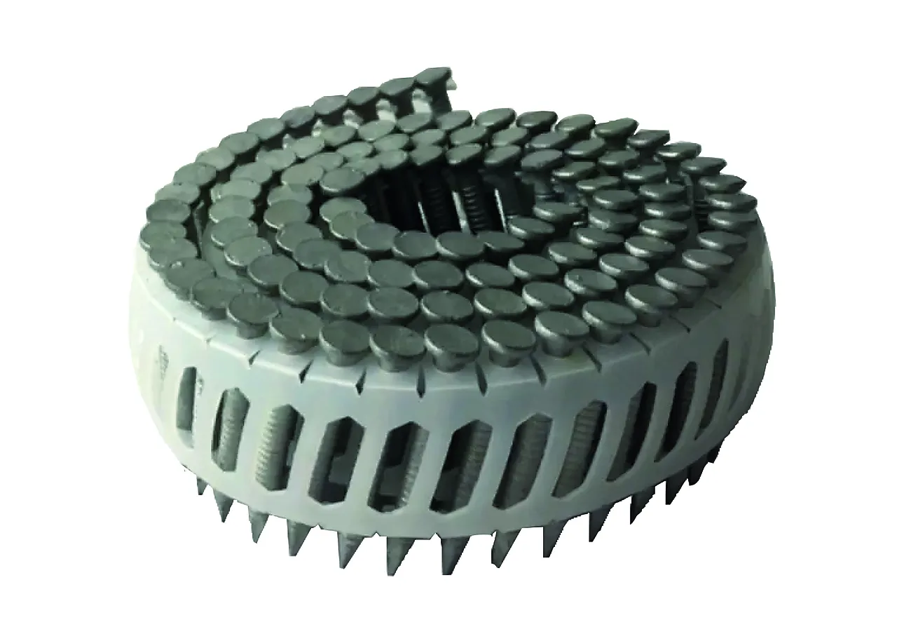 Beslagspiker plastcoil 4x50 a1600 mft varmgalvanisert ringet