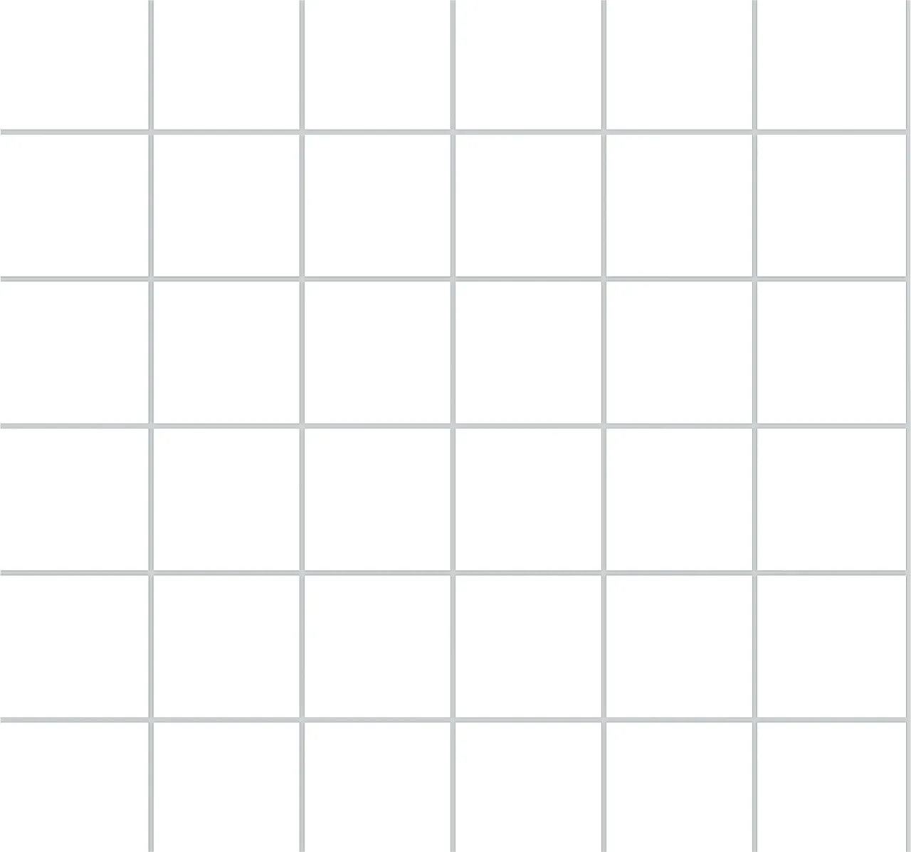 Fibo Kitchen Board 3091KM1010 Denver White 10x10 cm