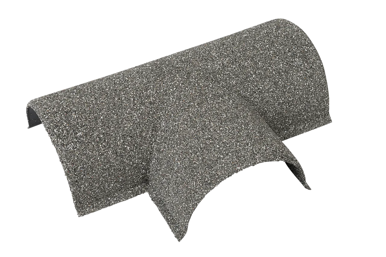 T-møne powertekk grå struktur isola T-møne powertekk grå struktur isola