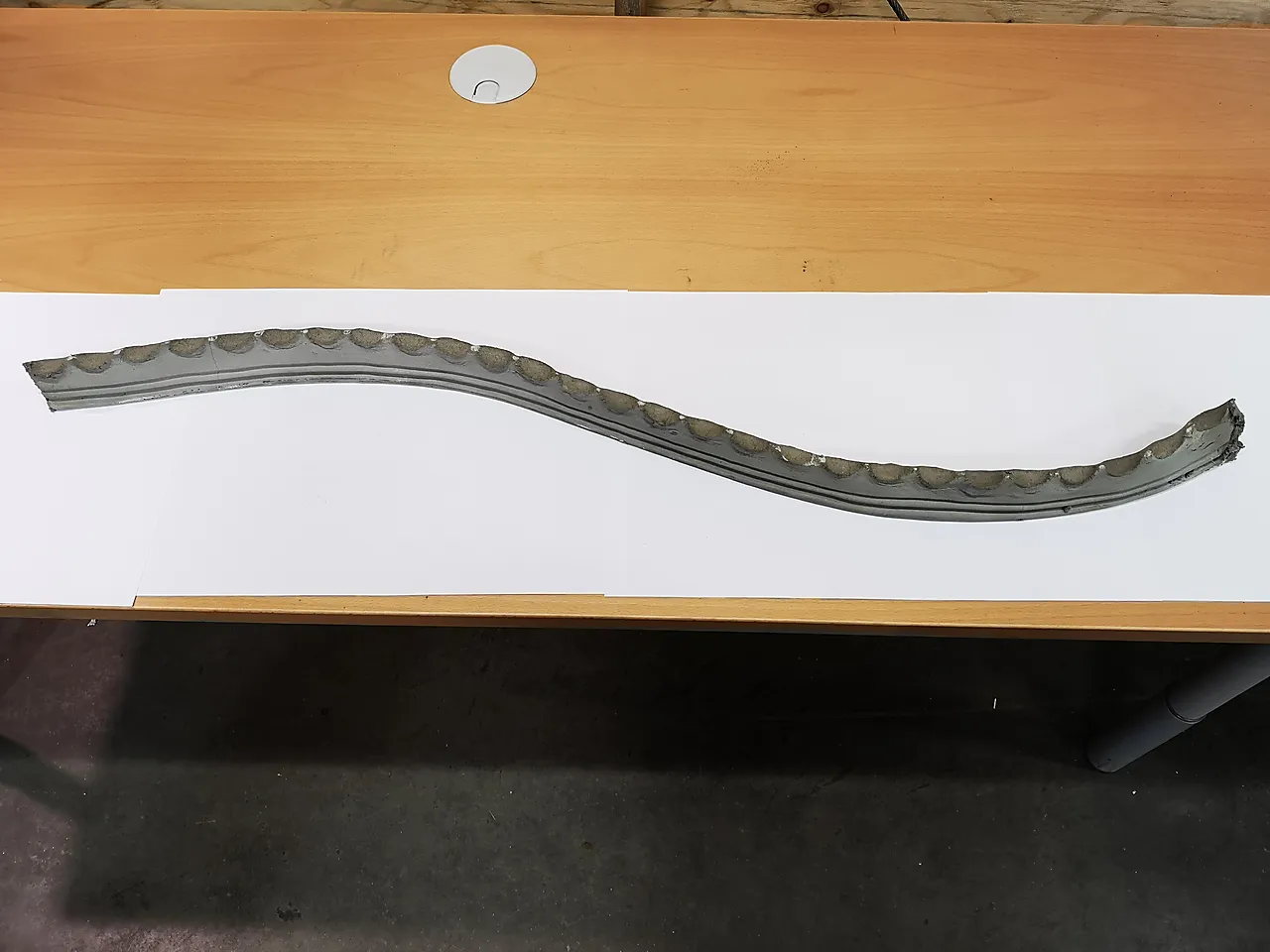 Betong ål m/nupp 60mm l-100cm (svv)