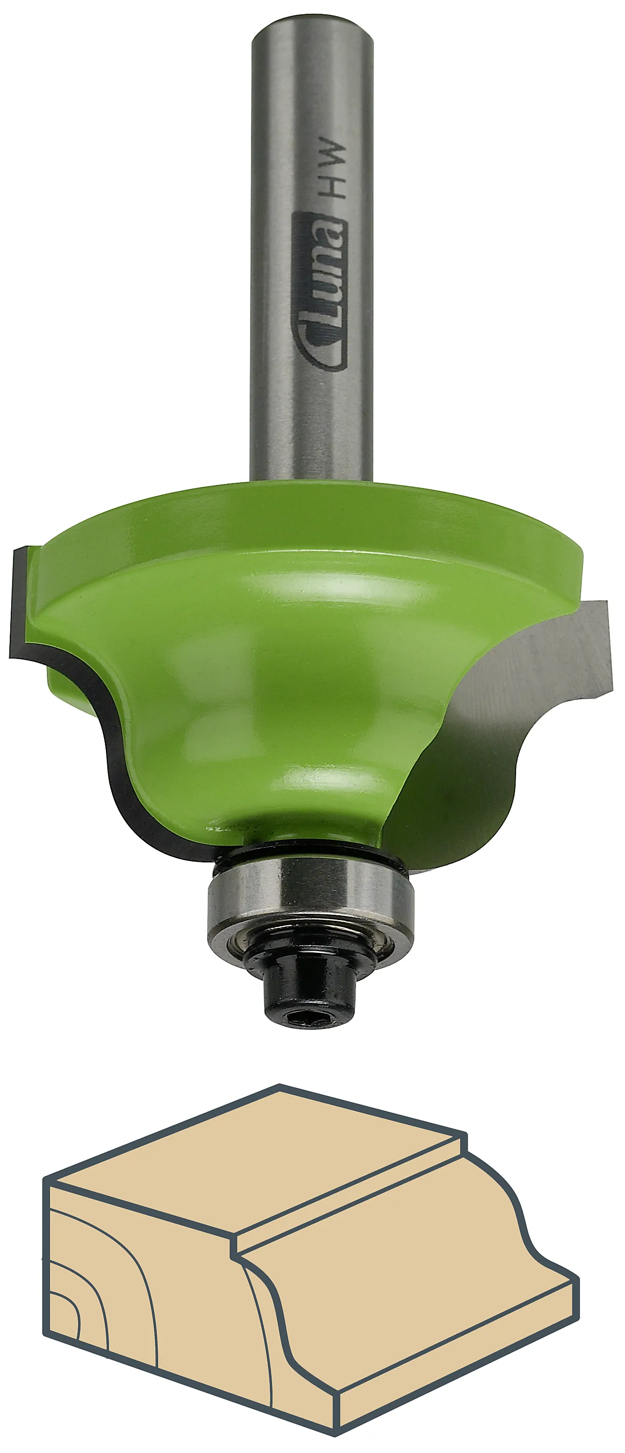 Profilfres hm 35,2mm luna