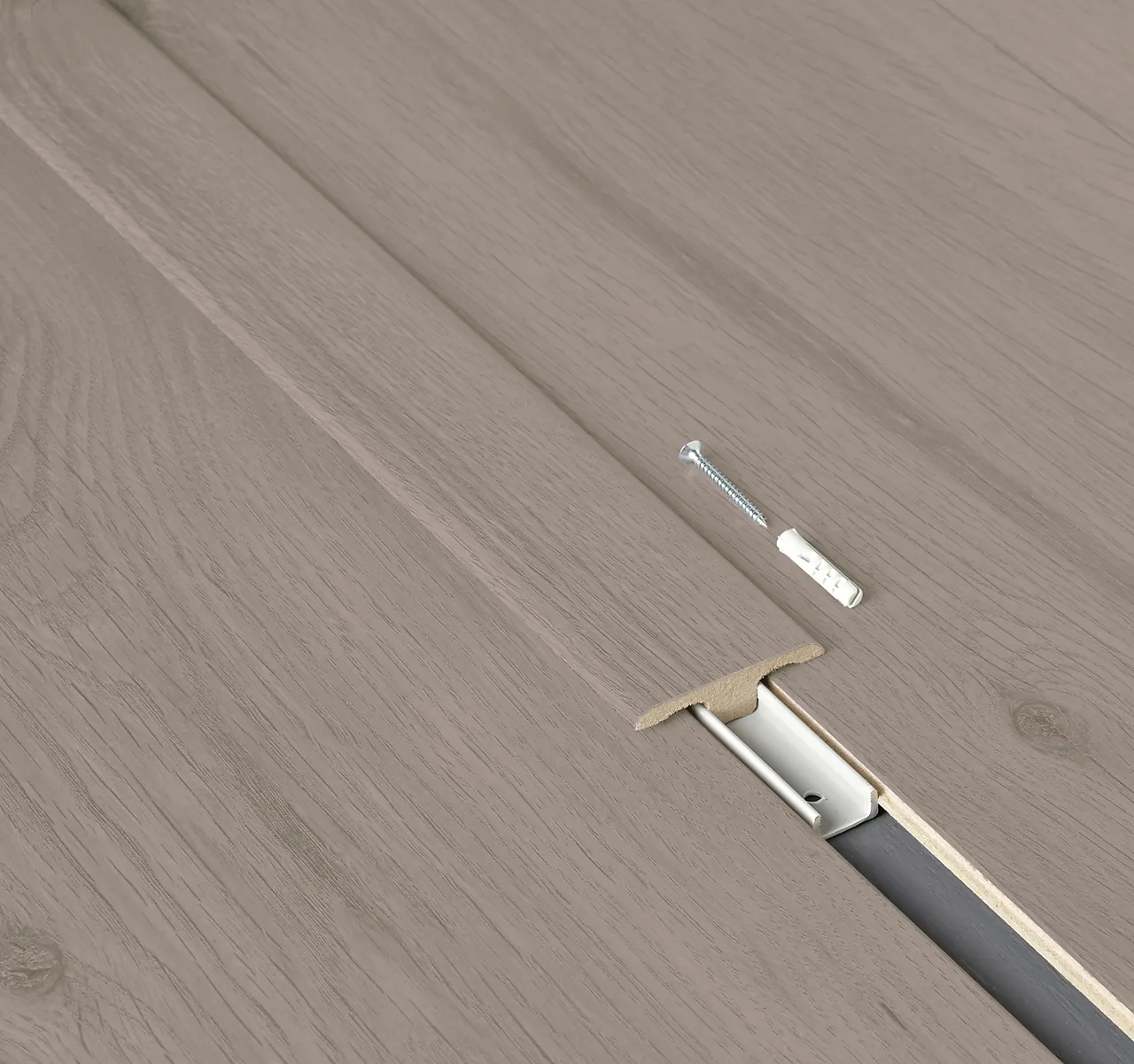 BerryAlloc T-List Texas Grå 2,4 m