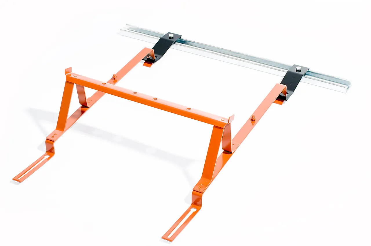 Stigetrinn flat sort 30 cm