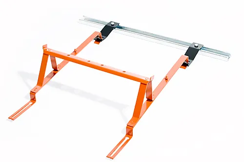 Stigetrinn flat sort 30 cm