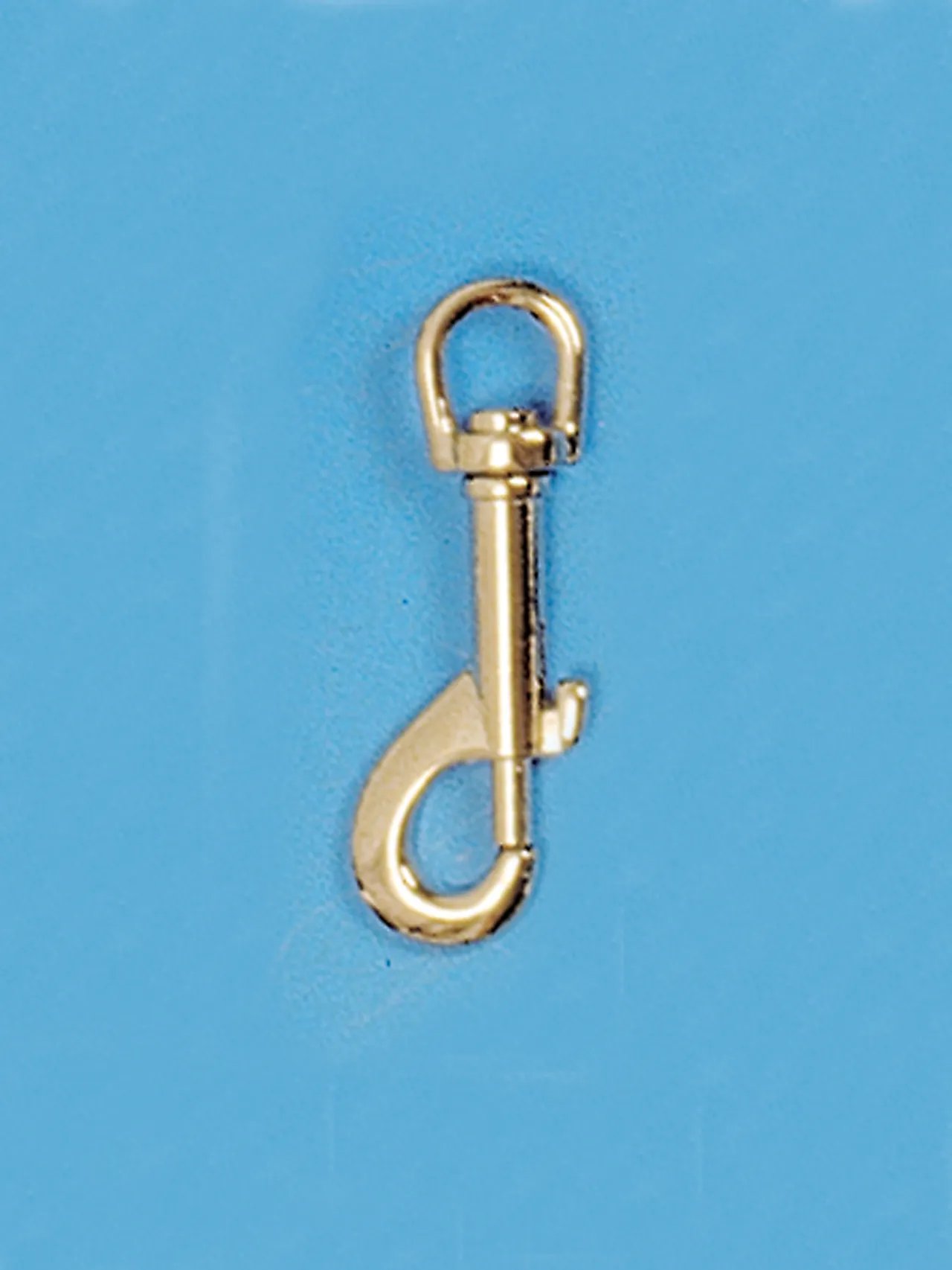 Hundelenkekrok 3/8" forniklet 10x50 Hundelenkekrok 3/8" forniklet 10x50