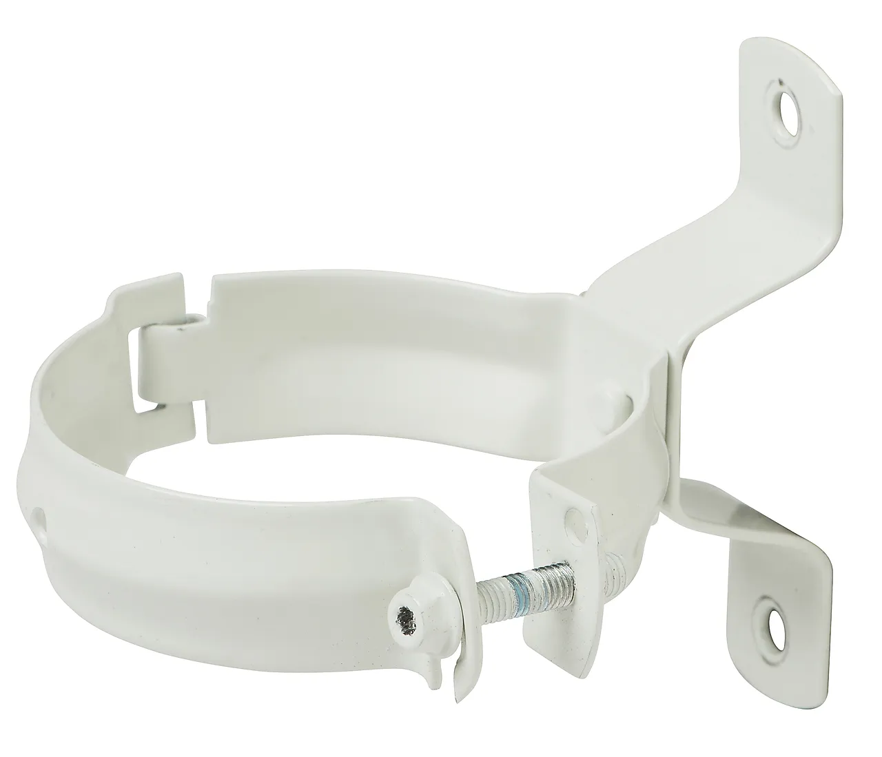 Rørklamme 48/67 stål hvit 75 mm Rørklamme 48/67 stål hvit 75 mm