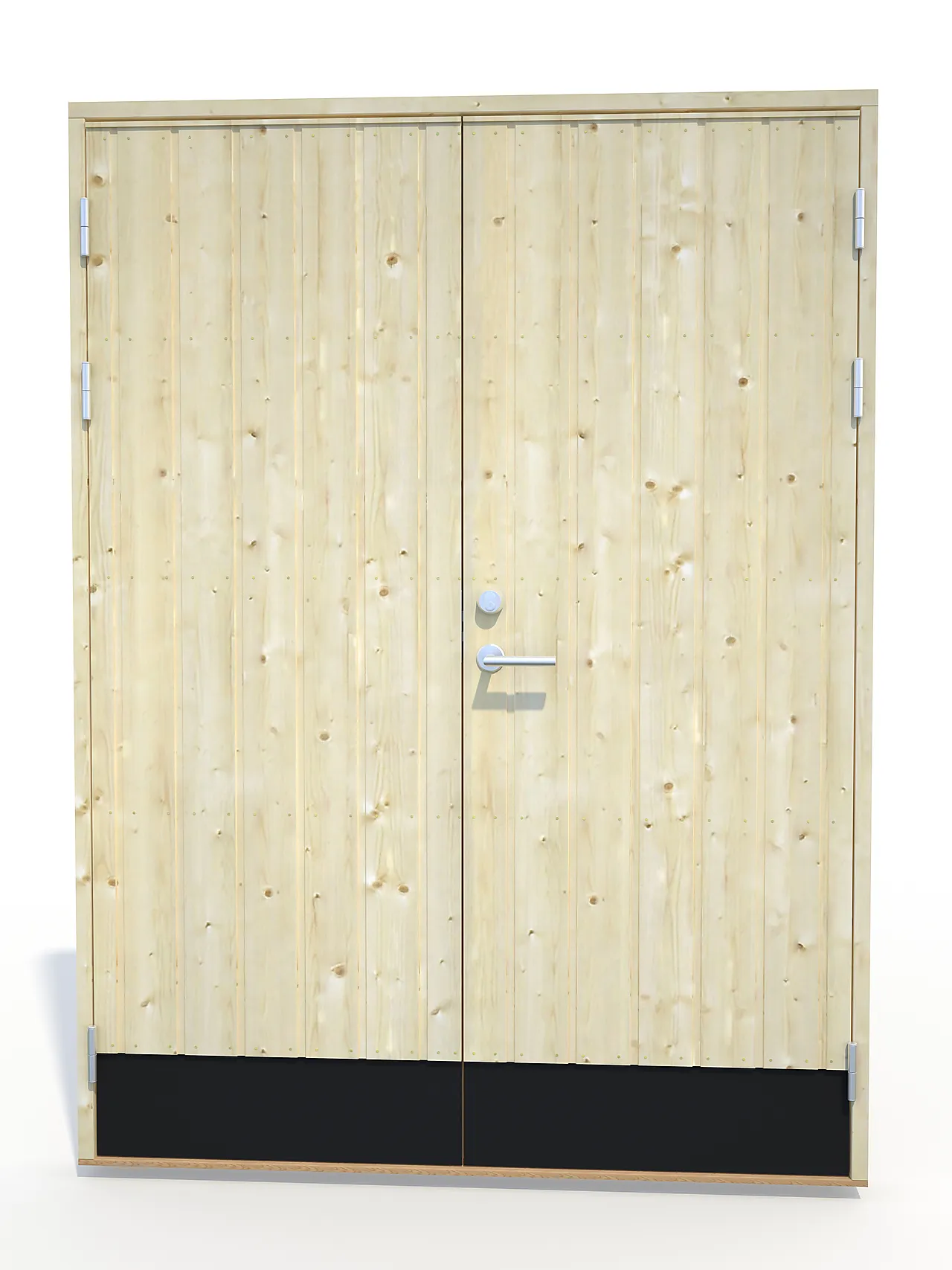 Boddør dobbel 18° 150x200 uten vindu Palmako null - null - 2 - Miniatyr